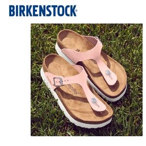 💥FINAL SALE💥 NWT Birkenstock Papillio Gizeh Platform Sandal, EU39/US 8,5